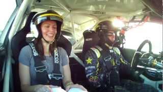 My Ride-Along in a Rallycross Car with Tanner Foust