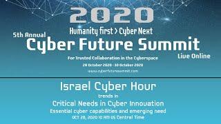 CFS 2020 D1 S3 Israel Cyberhour CriticalNeeds