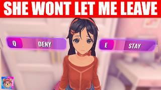 I got sucked inside a game (she won't let me leave!)