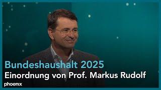 Bundeshaushalt 2025: Interview mit Finanzwissenschaftler Prof. Markus Rudolf | 05.07.24