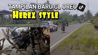 GL OREO STYLE HEREX‼️INI YANG KALIAN TUNGGU TUNGGU BOLO‼️GL OREO jadi Kekinian honda GL helikopter