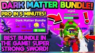 $4000 ROBUX DARK MATTER BUNDLE = EASY GAME!! (Idle Heros Simulator Roblox)