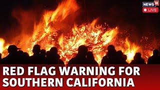 Los Angeles Fire LIVE Update | Santa Ana Winds A Catalyst To California Wildfire | LA Wildfire |N18G