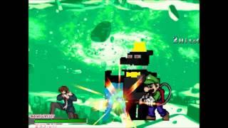 MUGEN: Kyon & Koizumi Itsuki Vs. Luigi & NIGHTMARE