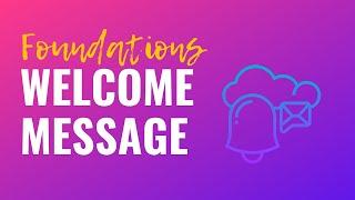 Easily Create a ManyChat Welcome Message