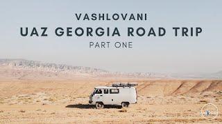 UAZ Buhanka Campervan 4x4 Overlanding Georgia Road Trip | Vashlovani NP