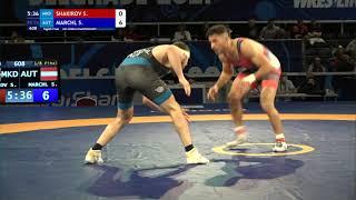 1/8 FS - 74 kg: S. SHAKIROV (MKD) v. S. MARCHL (AUT)