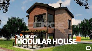 Dorce Prefabricated - Two Storey Modular House