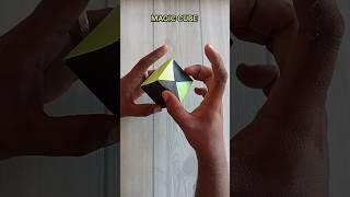 MAGIC CUBE ORIGAMI| TUTORIAL| HOW TO MAKE MAGIC CUBE STEP BY STEP FOLDING| ART WORK| CRAFT