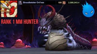 Mythic Broodtwister Ovi'nax | Rank 1 MM Hunter PoV | Pescorus Guild | Nerub-ar Palace The War Within