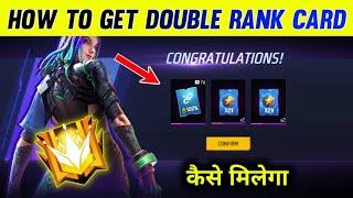 How To Get Double Rank Token In Free Fire | Free Fire New Event | Double RP Card & No Drop Card