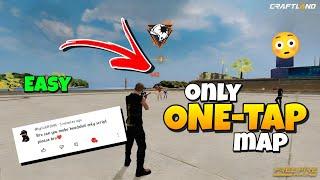 How to make only headshot map freefire Craftland