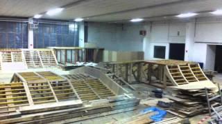 Entstehung der Skatehalle Stralsund