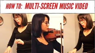 HOW TO: MULTI-SCREEN Music Video - Tutorial for iMovie