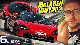 WHY So Difficult?! McLaren 720S & 570S Flying! // Nürburgring