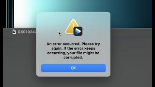 GoPro Corrupted File SOLVED - For Large (5K) Videos on Mac