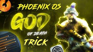 PHOENIX OS HEADSHOT TRICK  || FREEFIRE HEADSHOT TRICK PHOENIX OS 