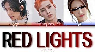• [Karaoke] SKZ Bang Chan & Hyunjin — Red Lights [3 members ver] (Color Coded Lyrics Eng/Rom/Esp)