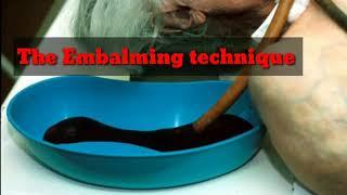 EMBALMING | GRAVITY METHOD OF EMBALMING VIDEO | PRESERVATION OF DEAD BODY | EMBALMING TECHNIQUE