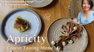 Zero-waste Tasting Menu at Apricity - The Sustainable Restaurant in London