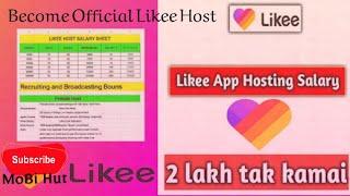 How To Become Likee Official Host?