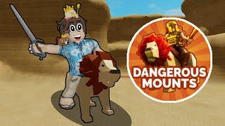  The new DANGEROUS MOUNTS gamepass UPDATE in the SURVIVAL GAME roblox!