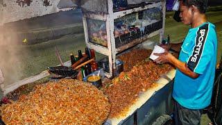 CARA BIKINNYA NGAWUR! SAMPAI DI JULUKI NASI GORENG PRINDAVAN! PORSINYA BRUTAL BISA BUAT 3 ORANG