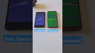 Sony Xperia M4 vs. Samsung S20 [root LiveBoot] Lollipop vs. Android 12 boot up ! #s22 #sonyxperia