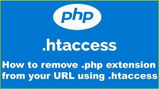 How to use.httaccess | How to remove PHP Extension from URL using.htaccess| . httaccess php हिंदी |