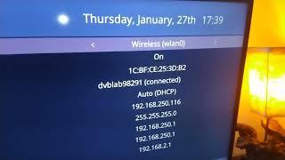 TVIP TV box WIFI setup