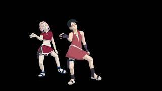 Money Lisa [NARUTO MMD] SAKURA*SARADA