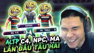 [FREEFIRE] C4 , MA GAMING , NPC VÀO RANK BÁC GẤU CHỈ ĐỂ TẤU HÀI . ALTP ĐẶT BIỆT !