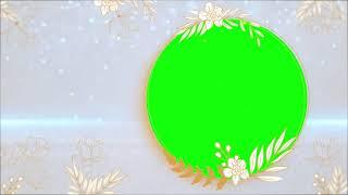Flower Wedding Romantic Slideshow/Presentation with Green Screen Template | FREE TO USE |  iforEdits