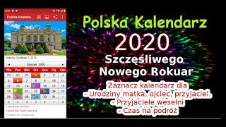 Polska kalendarz 2020 - Android App