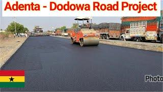 Ghana’s New 4 Lanes Adenta - Dodowa Road Dualization Project Is Fast Progressing 
