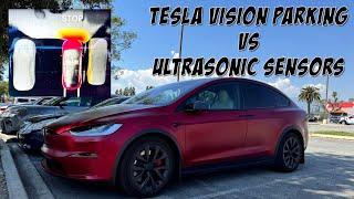 Comparing Tesla Vision with HW3 and Ultrasonic Sensors USS