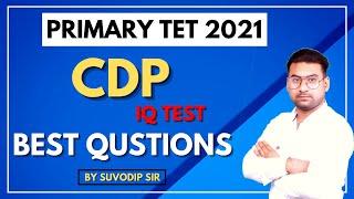 Primary TET 2021 | Child Development & Pedagogy | CDP In Bengali | BongEducation