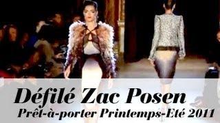 Défilé Zac Posen prêt-à-porter printemps-été 2011