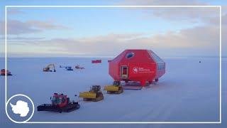 Moving Halley Research Station 23km across Antarctica  |  British Antarctic Survey