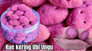 Ga pake keju tapi kriuk kriuk, kue kering Ubi Ungu dengan rasa yang unik dan enak