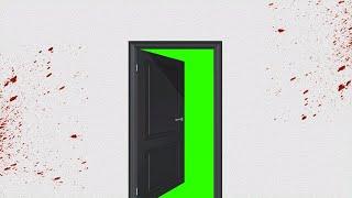 Door Opening #1 / Green Screen - Chroma Key