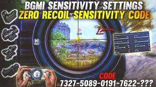 NEW UPDATE 3.3 !!BEST SENSITIVITY CODE+CONTROL SETTINGS BGMI/PUBG MOBILE | BGMI AFTER UPDATE 3.3