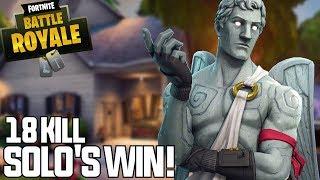 18 Kill Solo Fortnite Battle Royale Gameplay - Hartzy