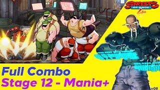 Streets of Rage 4 Zan SOR3 Stage 12 Full Combo Mania+ v08