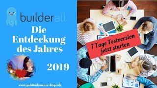 Builderall 2019 Einführung in das Dashboard