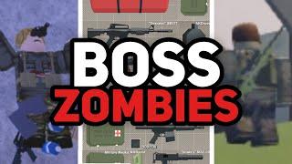 BOSS ZOMBIE LOCATIONS in Apocalypse Rising 2 (Roblox)