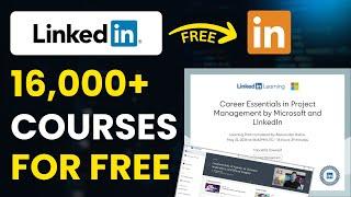 How to Get PAID LinkedIn Learning Courses for Free in 2025 | How to Get LinkedIn Premium for FREE