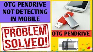 otg pen drive not detecting in mobile | How to solve mi OTG problem | OTG | pendrive | mobile otg |