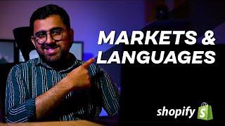 How to add multiple editable LANGUAGES in Shopify by setting MARKETS || Change language by Location