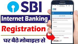 SBI Internet Banking Registration - Online SBI Net Banking Activation | sbi net banking registration